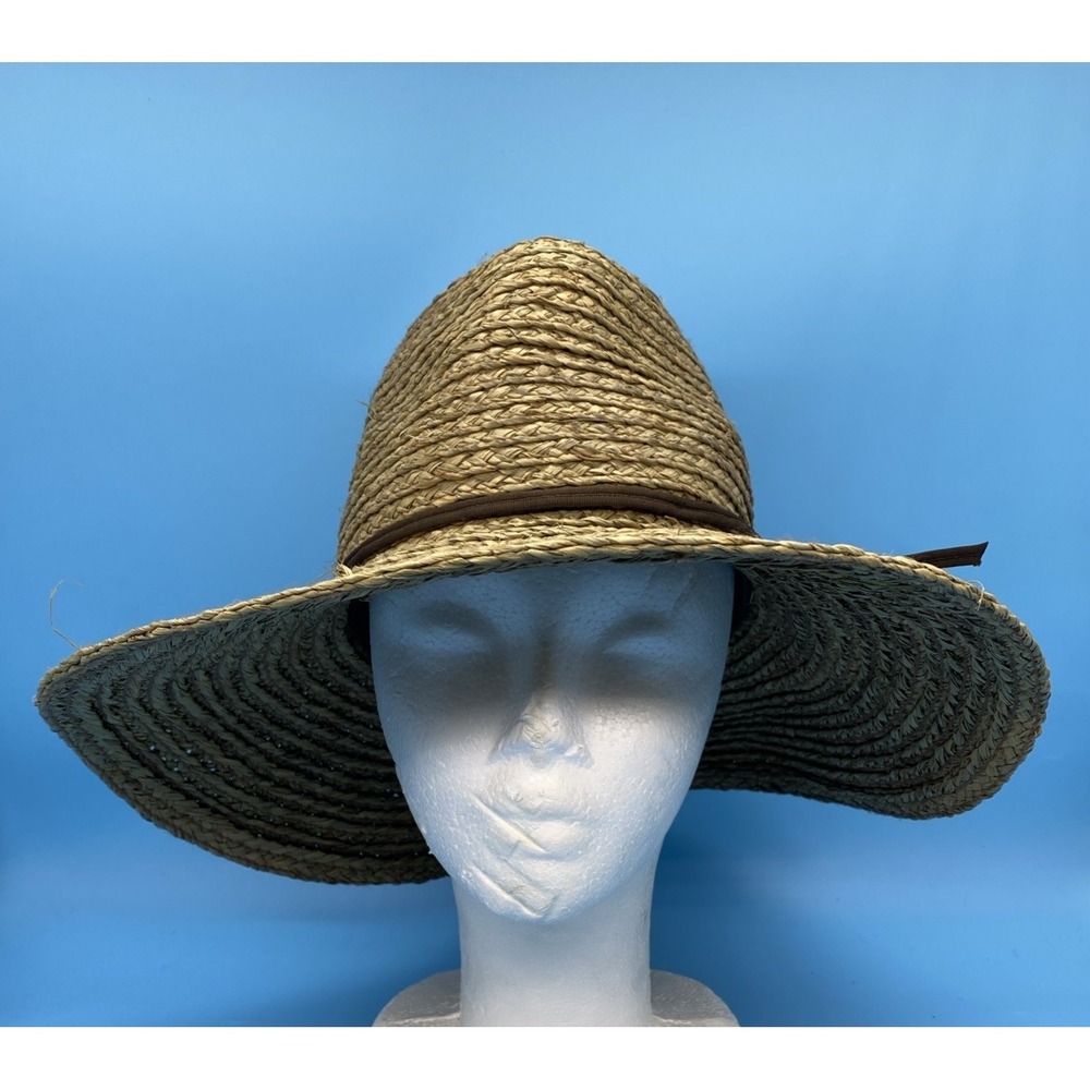 Brixton Joanna Straw Rancher Hat Women's Size Small 7/56cm Boho Summer Sun